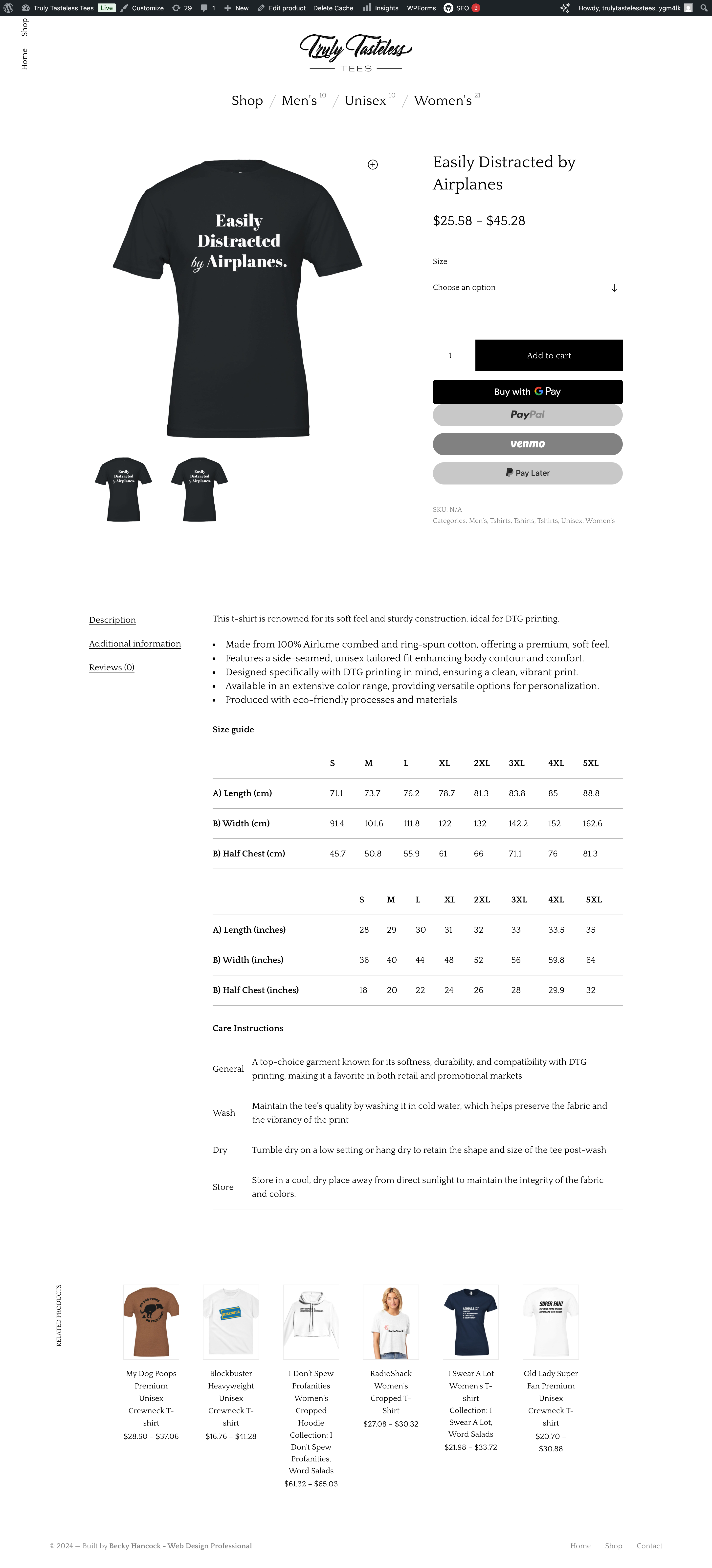 desktop product Screens